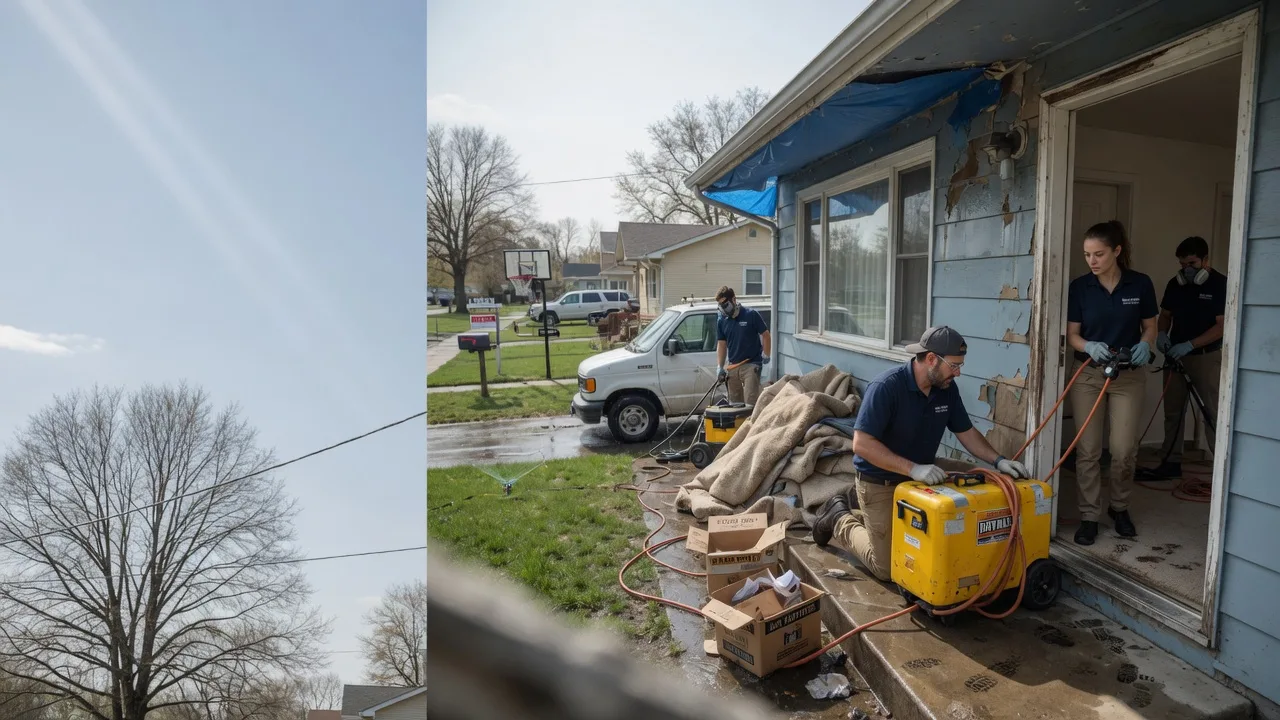 Basement Flood Cleanup in Orwell, OH near me